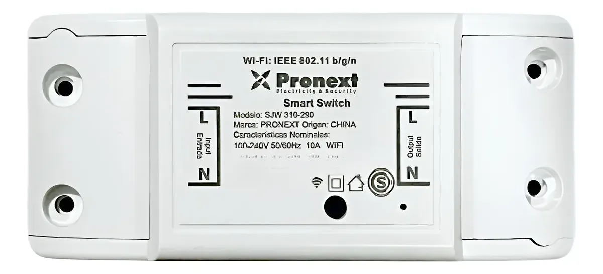 Interruptor Llave Wifi Smart 1 Salida 10a Switch Inteligente
