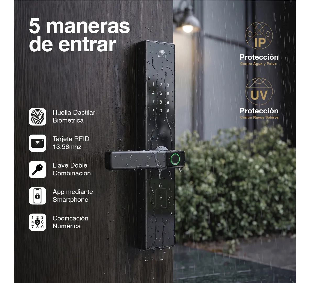 Cerradura Inteligente Exterior